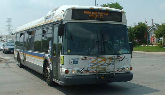 Burlington New Flyer Invero D40i 7023-03